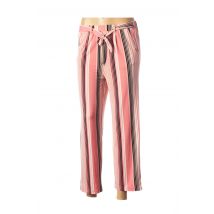 BECKARO - Pantalon 7/8 rose en polyester pour femme - Taille 36 - Modz
