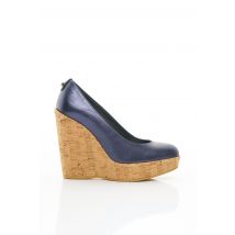 STUART WEITZMAN - Escarpins bleu en cuir - Femme - Taille 35 - Modz