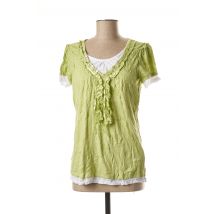 LINEA TESINI - T-shirt vert en polyester - Femme - Taille 38 - Modz