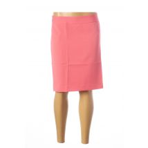 HEINE - Jupe mi-longue rose en polyester - Femme - Taille 40 - Modz