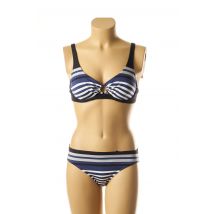 LOU - Maillot de bain 2 pièces bleu en polyamide - Femme - Taille TU - Modz