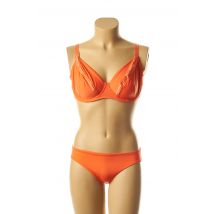 SIMONE PERELE - Maillot de bain 2 pièces orange en polyamide - Femme - Taille TU - Modz