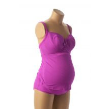 CACHE COEUR - Maillot de bain maternité rose en polyamide - Femme - Taille TU - Modz