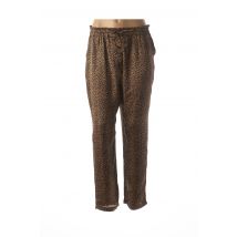 VIE TA VIE - Pantalon droit beige en polyester - Femme - Taille 38 - Modz