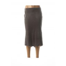 JANE WOOD - Jupe mi-longue vert en polyester - Femme - Taille 38 - Modz
