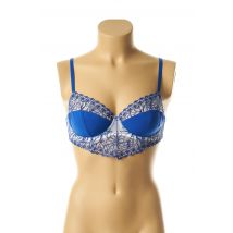 FILLANDISES - Soutien-gorge bleu en polyester pour femme - Taille 90B - Modz