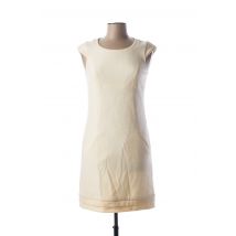 TEENFLO - Robe courte beige en laine - Femme - Taille 36 - Modz