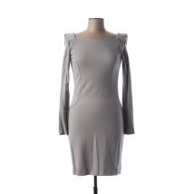 TEENFLO - Robe courte gris en viscose pour femme - Taille 36 - Modz