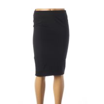 TEENFLO - Jupe mi-longue noir en laine - Femme - Taille 34 - Modz