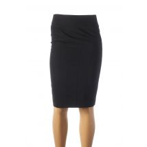 TEENFLO - Jupe mi-longue noir en laine pour femme - Taille 34 - Modz