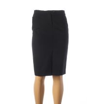 TEENFLO - Jupe mi-longue noir en laine - Femme - Taille 34 - Modz