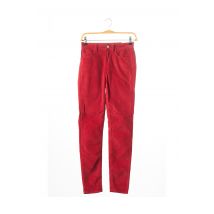 LIU JO - Pantalon slim rouge en coton - Femme - Taille TU - Modz