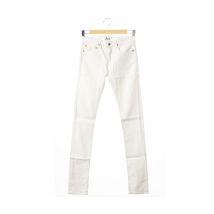 APRIL 77 - Pantalon slim gris en coton - Femme - Taille W28 - Modz
