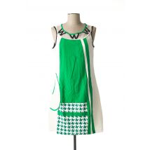 L33 ROBES FEMME DE COULEUR VERT - Grande Taille