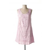 L33 - Robe courte violet en viscose - Femme - Taille 40 - Modz