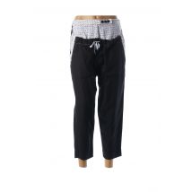 KOKOMARINA - Pantacourt noir en lin - Femme - Taille 38 - Modz