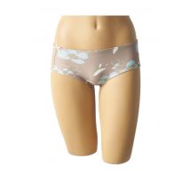 EMPREINTE - Shorty marron en polyamide - Femme - Taille 38 - Modz