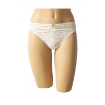 EMPREINTE - Tanga blanc en polyamide - Femme - Taille 40 - Modz
