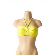 EMPREINTE - Haut de maillot de bain jaune en polyamide - Femme - Taille 90D - Modz