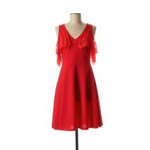 MADISON - Robe mi-longue rouge en polyester - Femme - Taille 38 - Modz