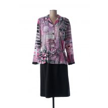 GUY DUBOUIS - Ensemble robe rose en polyester - Femme - Taille 42 - Modz