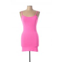 TEENFLO - Robe courte rose en polyamide pour femme - Taille 36 - Modz