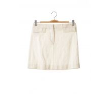 TEENFLO - Jupe courte blanc en coton - Femme - Taille 36 - Modz