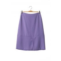TF ATELIER - Jupe mi-longue violet en polyester - Femme - Taille 36 - Modz