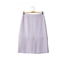 TF ATELIER - Jupe mi-longue violet en polyester - Femme - Taille 36 - Modz