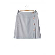 TF ATELIER - Jupe courte bleu en polyester - Femme - Taille 38 - Modz