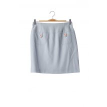 TF ATELIER - Jupe courte bleu en polyester - Femme - Taille 40 - Modz