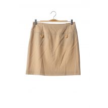 TF ATELIER - Jupe courte beige en polyester - Femme - Taille 40 - Modz