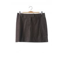 TEENFLO - Jupe courte marron en laine - Femme - Taille 42 - Modz