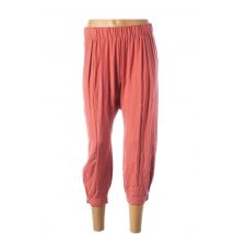TEENFLO - Pantacourt rose en soie - Femme - Taille 36 - Modz