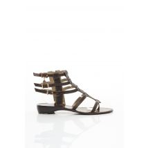 NERO GIARDINI - Spartiates marron en cuir - Femme - Taille 36 - Modz