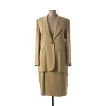 DIMENSION - Ensemble jupe beige en viscose - Femme - Taille 46 - Modz