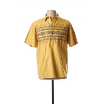 IRON AND RESIN - Chemise manches courtes jaune en coton pour homme - Taille S - Modz