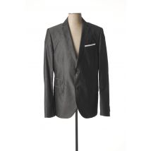 DANIELE ALESSANDRINI - Blazer gris en coton - Homme - Taille XXL - Modz