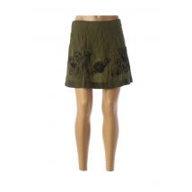 VIRGINIE & MOI - Jupe courte vert en polyester - Femme - Taille 52 - Modz
