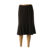 LISA CHESNAY - Jupe mi-longue marron en polyester - Femme - Taille 40 - Modz
