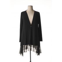 TWISTER - Gilet manches longues noir en polyester - Femme - Taille 32 - Modz