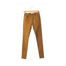 ESPRIT - Jeans skinny marron en coton - Femme - Taille TU - Modz