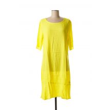 CKS - Robe mi-longue jaune en viscose - Femme - Taille 34 - Modz