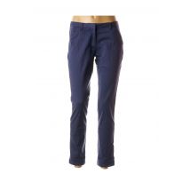 CKS - Pantalon 7/8 bleu en coton - Femme - Taille 34 - Modz