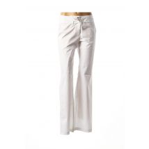 AIRFIELD - Pantalon droit blanc en coton - Femme - Taille 36 - Modz