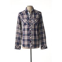 SALSA - Chemise manches longues bleu en coton - Homme - Taille S - Modz