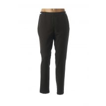 NATHALIE CHAIZE - Pantalon slim noir en polyester pour femme - Taille 46 - Modz