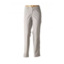 TUZZI PANTALONS FEMME DE COULEUR GRIS - Grande Taille