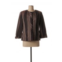 ATIKA - Veste casual marron en acetate - Femme - Taille 36 - Modz
