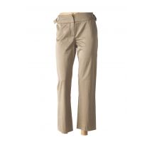 AIRFIELD - Pantalon 7/8 gris en coton - Femme - Taille 36 - Modz